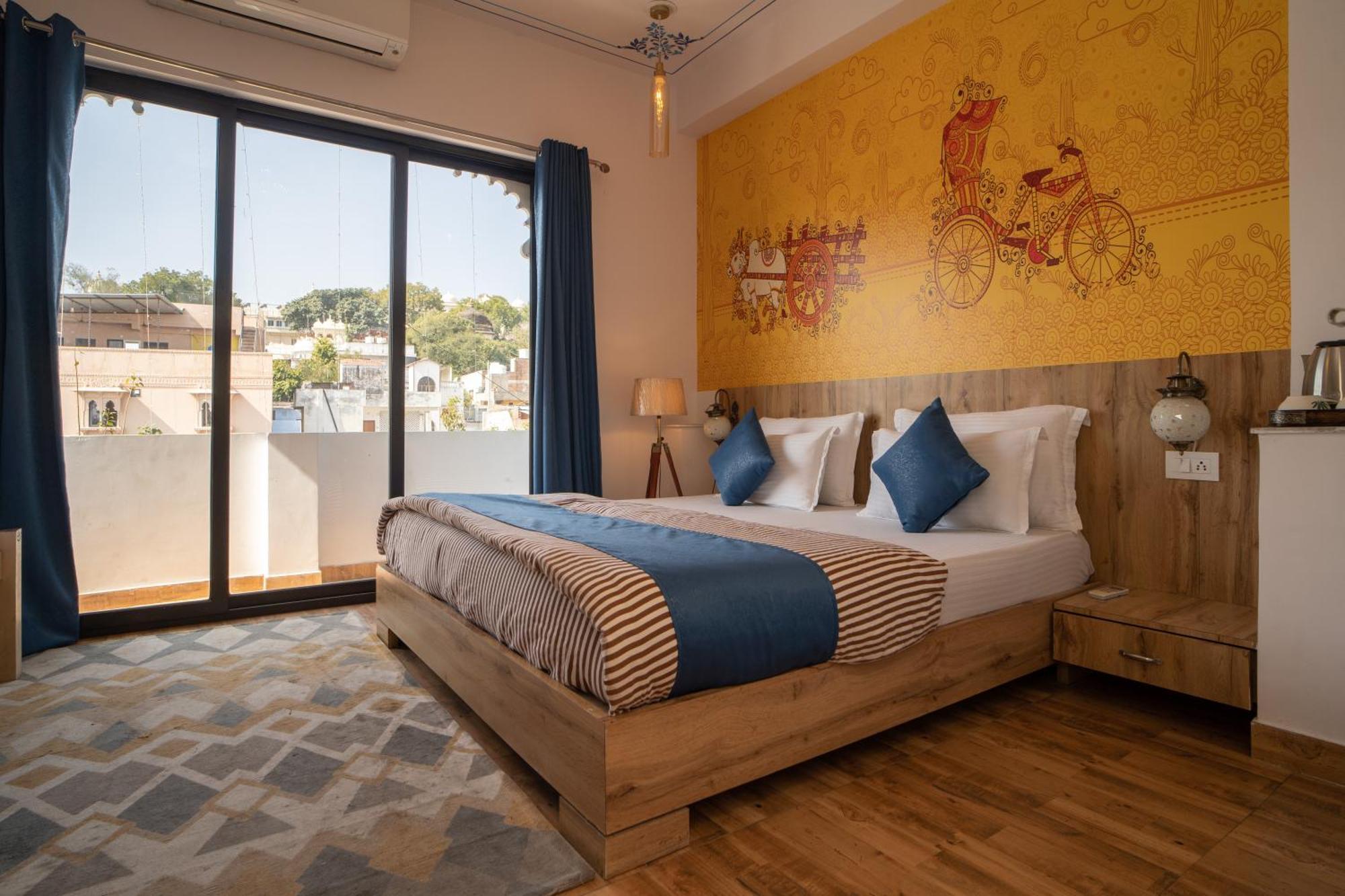 Footprint Hostel Удайпур Экстерьер фото