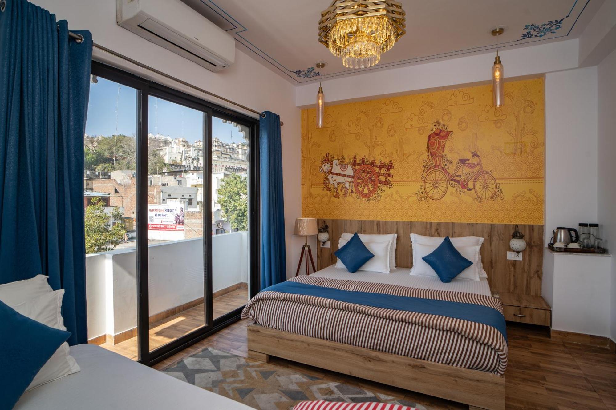 Footprint Hostel Удайпур Экстерьер фото