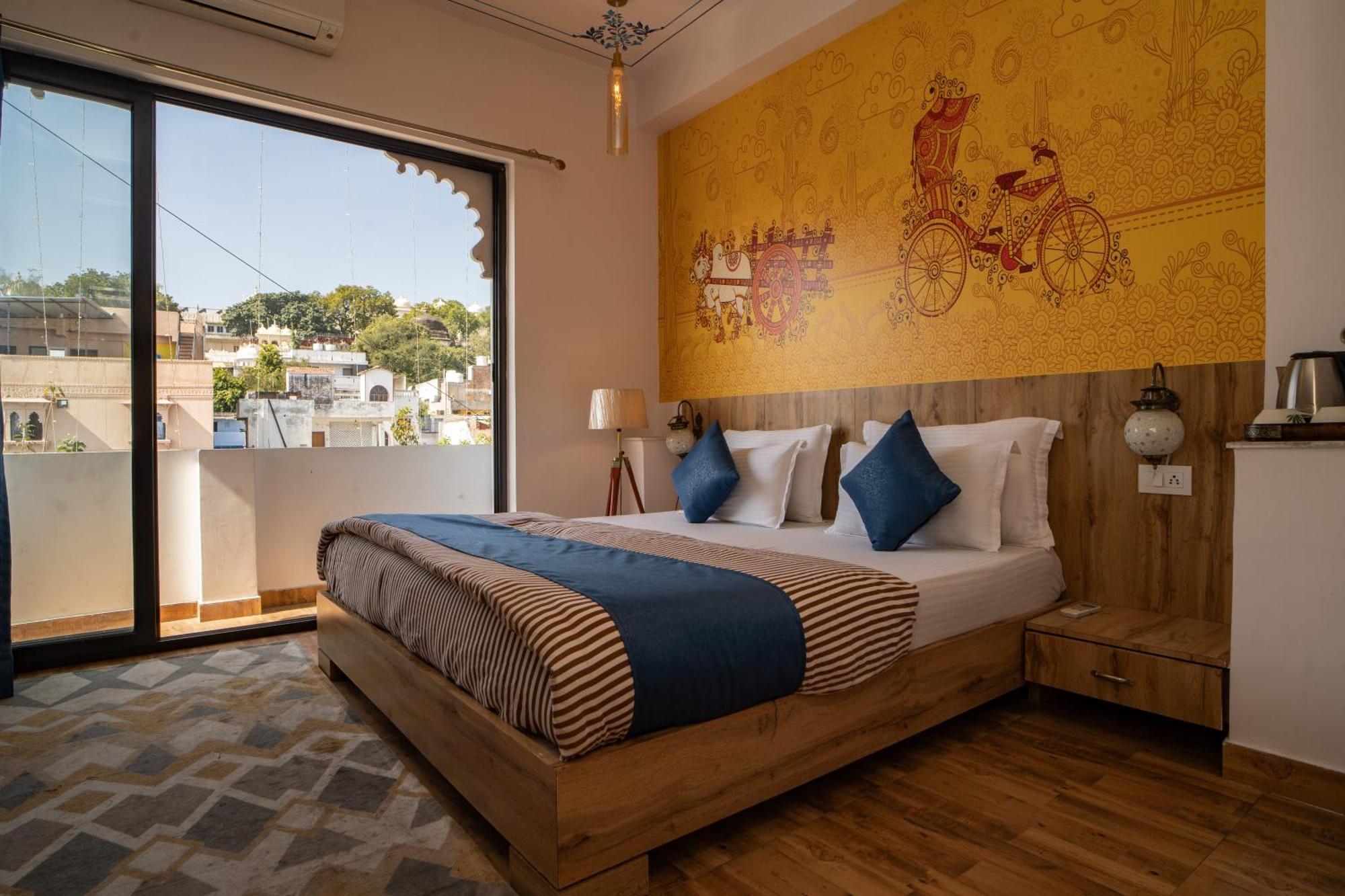 Footprint Hostel Удайпур Экстерьер фото