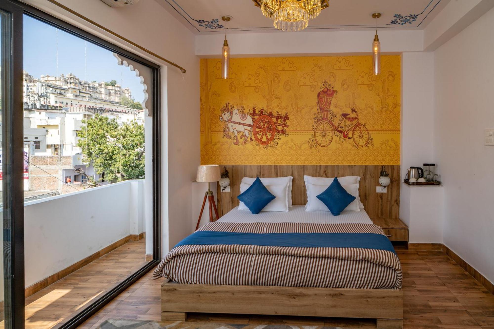 Footprint Hostel Удайпур Экстерьер фото
